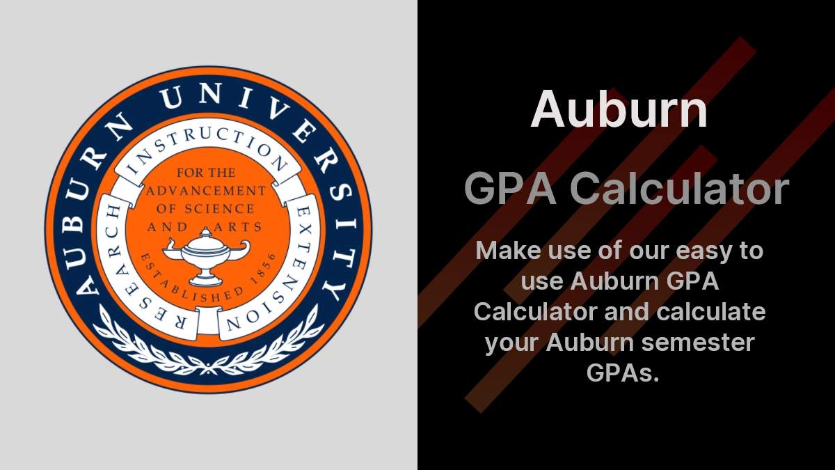 Auburn GPA Calculator
