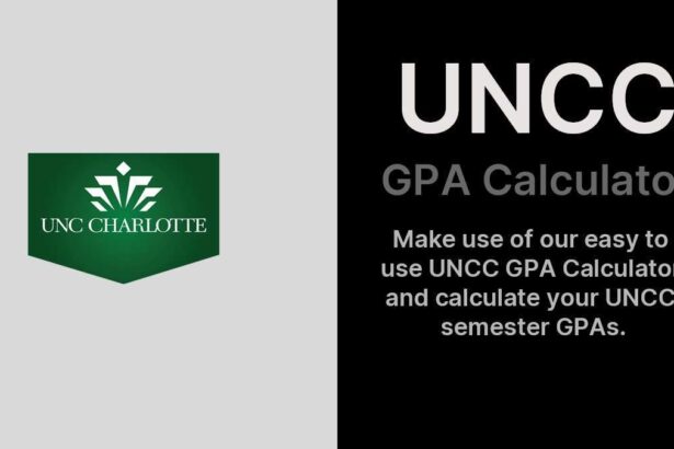 UNCC GPA Calculator