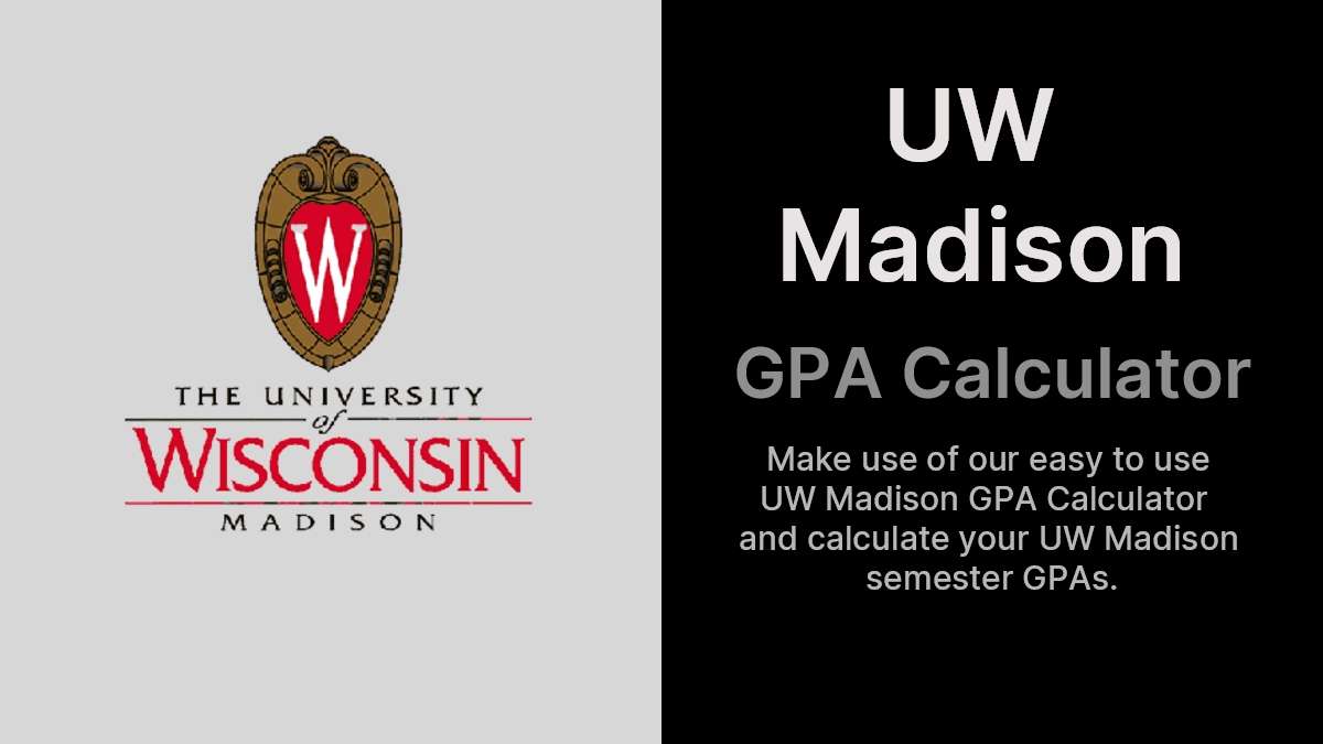 UW Madison GPA Calculator